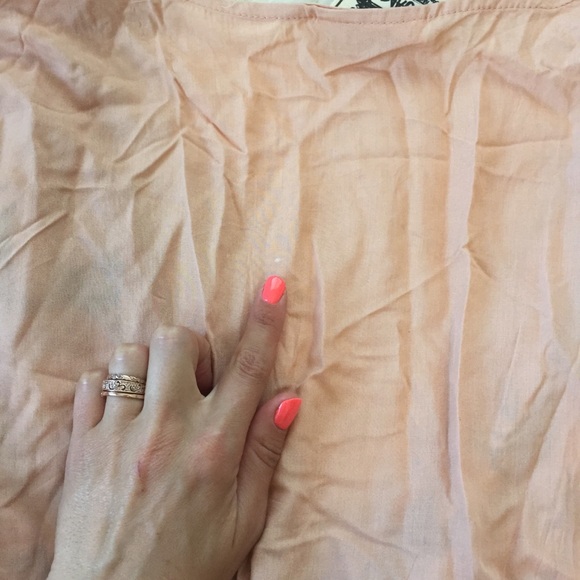 Boho Blush Floral Romper L NWT - Picture 8 of 8